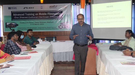 Advanced Training on Mobile Filmmaking successfully arranged