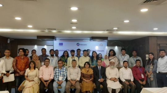 A residential ‘Training of Trainers (TOT) for Journalism Professors on Fact Checking’ hosting in Dhaka